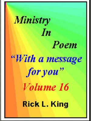 cover image of Ministry in Poem Vol 16